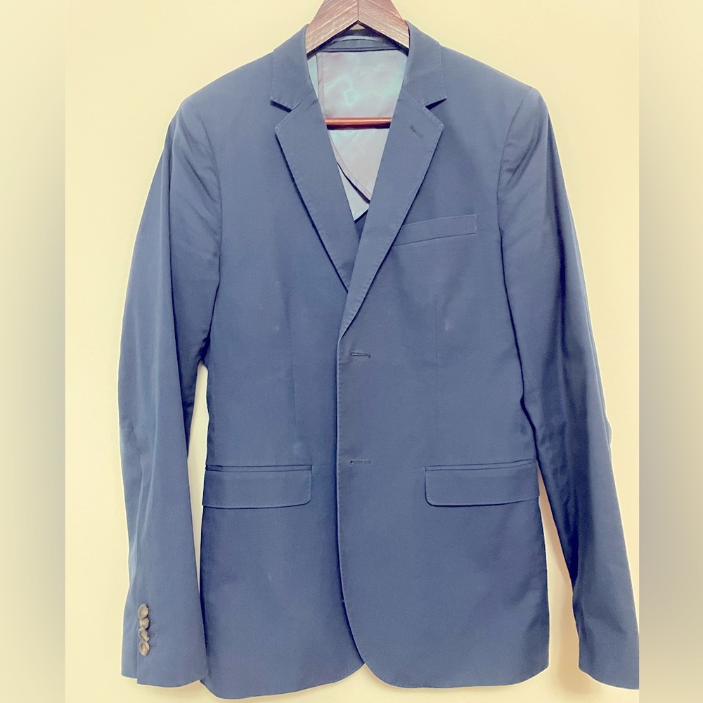 Attitude Navy Men’s Blazer Slim Fit 36R
